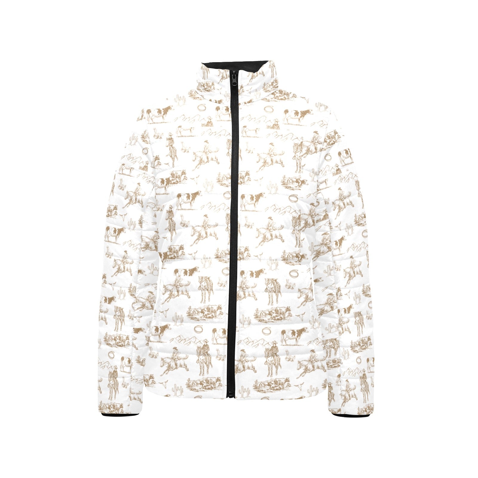 Ranch Life Women's Puffy Bomber Jacket by Baha Ranch Western Wear - product image 3