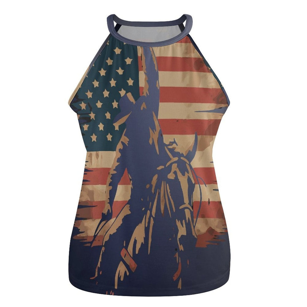 Baha Ranch American Cowboy Tank Top by Baha Ranch Western Wear - product image 4