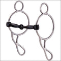 Hilason Stainless Steel Wonder Gag Horse Bit Sweet Iron Snaffle Mouth