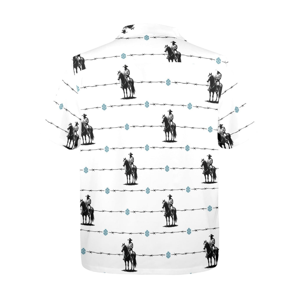 Baha Ranch Saddle Up Western Hawaiian Shirt Made in America by Baha Ranch Western Wear - product image 7