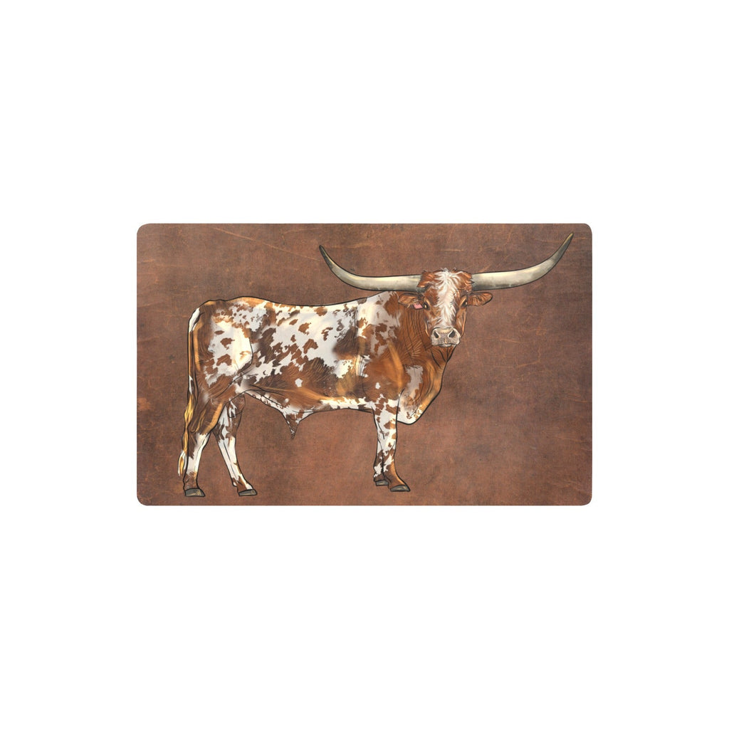 Longhorn Western Kitchen Floor Mat 32" x 20" Made in America by Baha Ranch Western Wear - product image 2