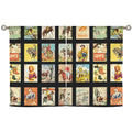 Baha Ranch Vintage Western Collage Window Curtains 28"x40" (2-Piece)Made in America by Baha Ranch Western Wear - product...