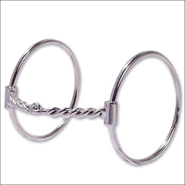 Classic Equine Professional Series O Ring Twisted Wire Snaffle Tool