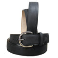 26 In Hilason Classic Western Leather Mens Womens Belt Black