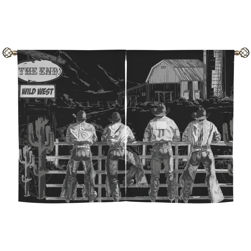 Baha Ranch Ranching Curtains Window 28"x40" (2-Piece) Made in America by Baha Ranch Western Wear - product image 2