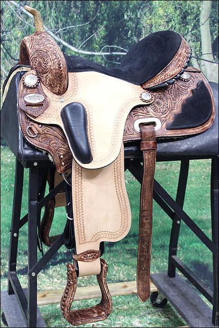 Hilason Flex Tree Western Horse Saddle American Leather Trail Barrel Racing By Hilason