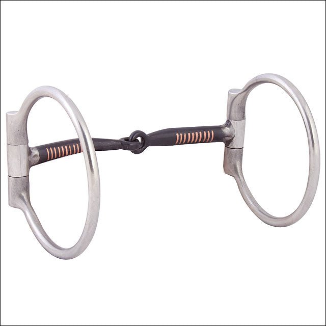 Five Inch Mouth Snaffle Bit With Stainless Steel Eggbutt