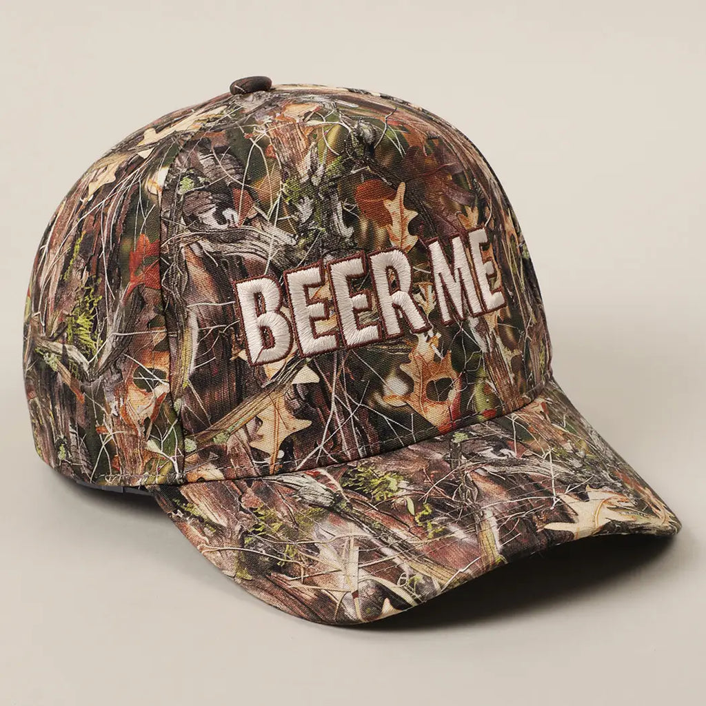 Beer Me Camo Baseball | Cap