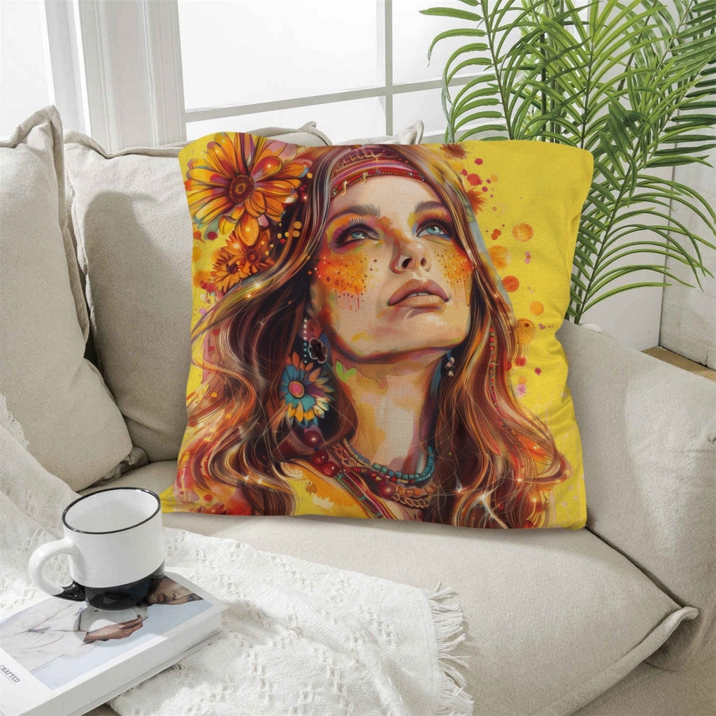 Baha Ranch Retro Girl Pillow Case Made in America by Baha Ranch Western Wear - product image 5
