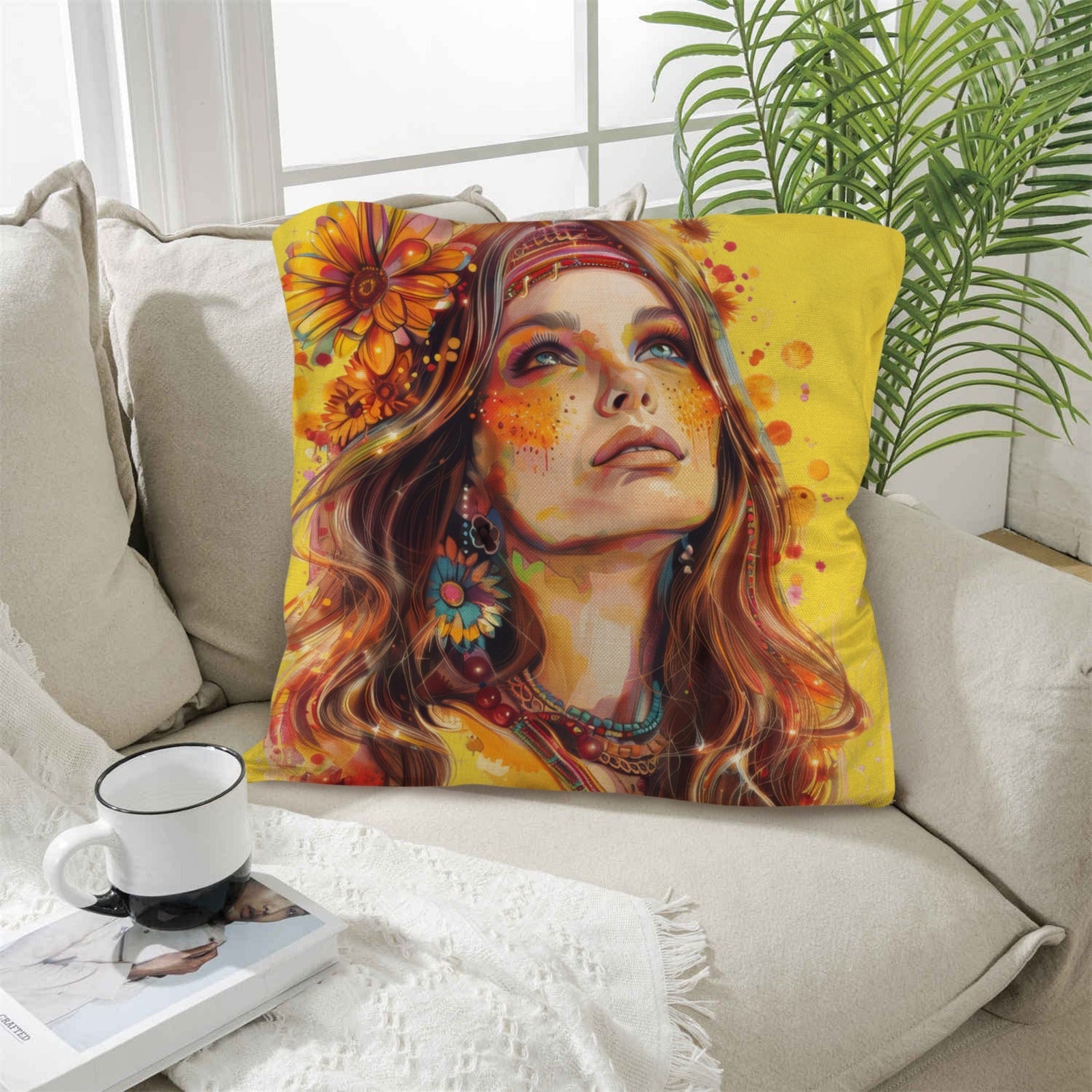 Baha Ranch Retro Girl Pillow Case Made in America by Baha Ranch Western Wear - product image 5