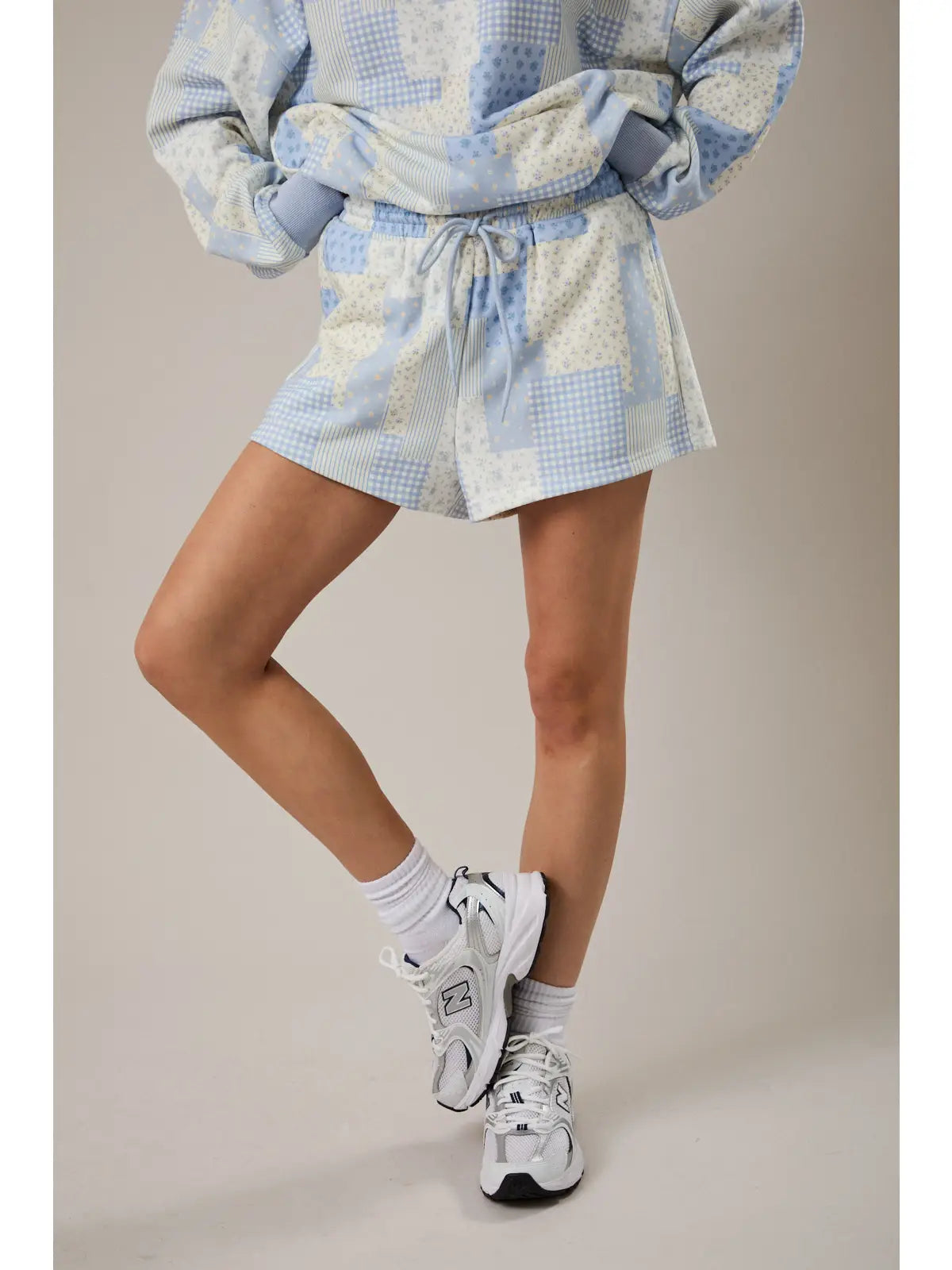 Spring Breeze Patchwork | Shorts — view 2