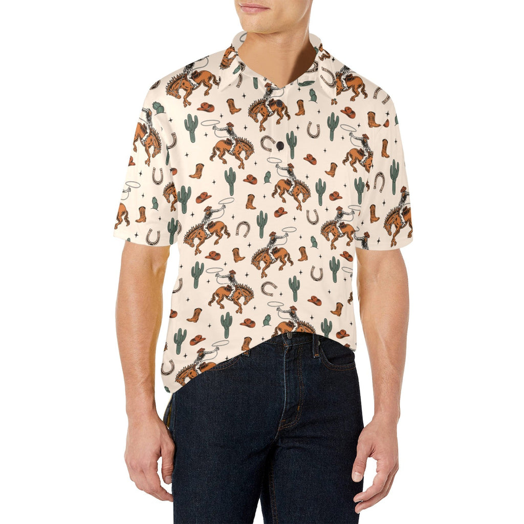 Baha Ranch Rodeo Cowboy Western Polo Style Shirt by Baha Ranch Western Wear - product image 3