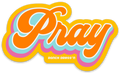 Pray Sticker