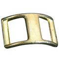 Hilason Die-Cast Conway Buckle, Brass-Plated — 1/2"