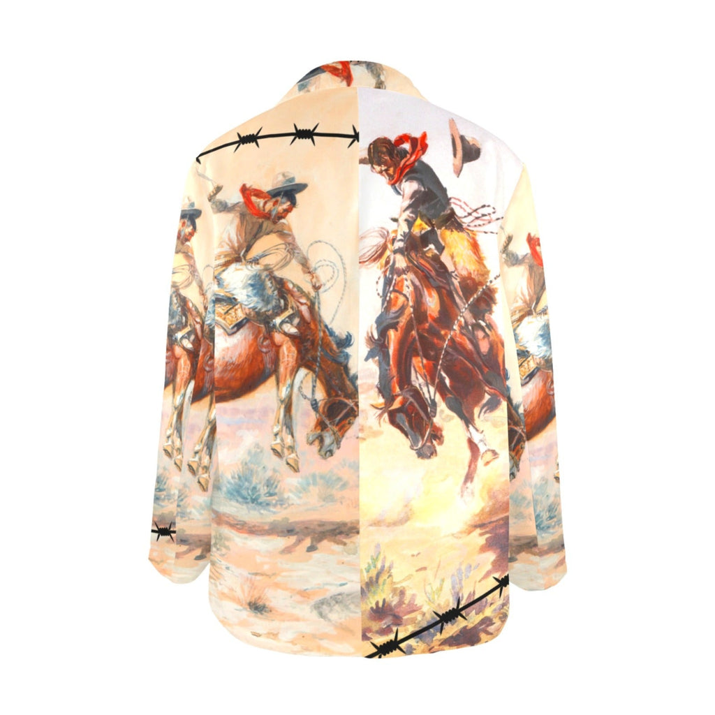 Baha Ranch Yeehaw Cowboy Vintage Western Retro Blazer by Baha Ranch Western Wear - product image 7