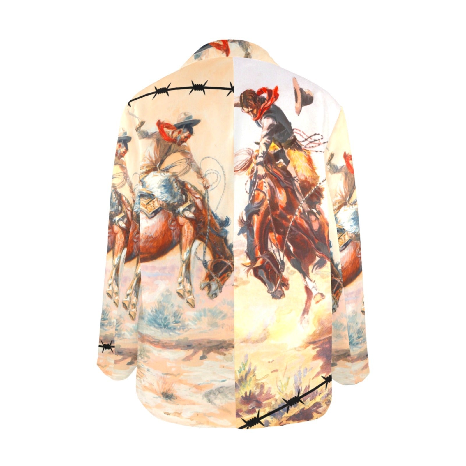 Baha Ranch Yeehaw Cowboy Vintage Western Retro Blazer by Baha Ranch Western Wear - product image 7