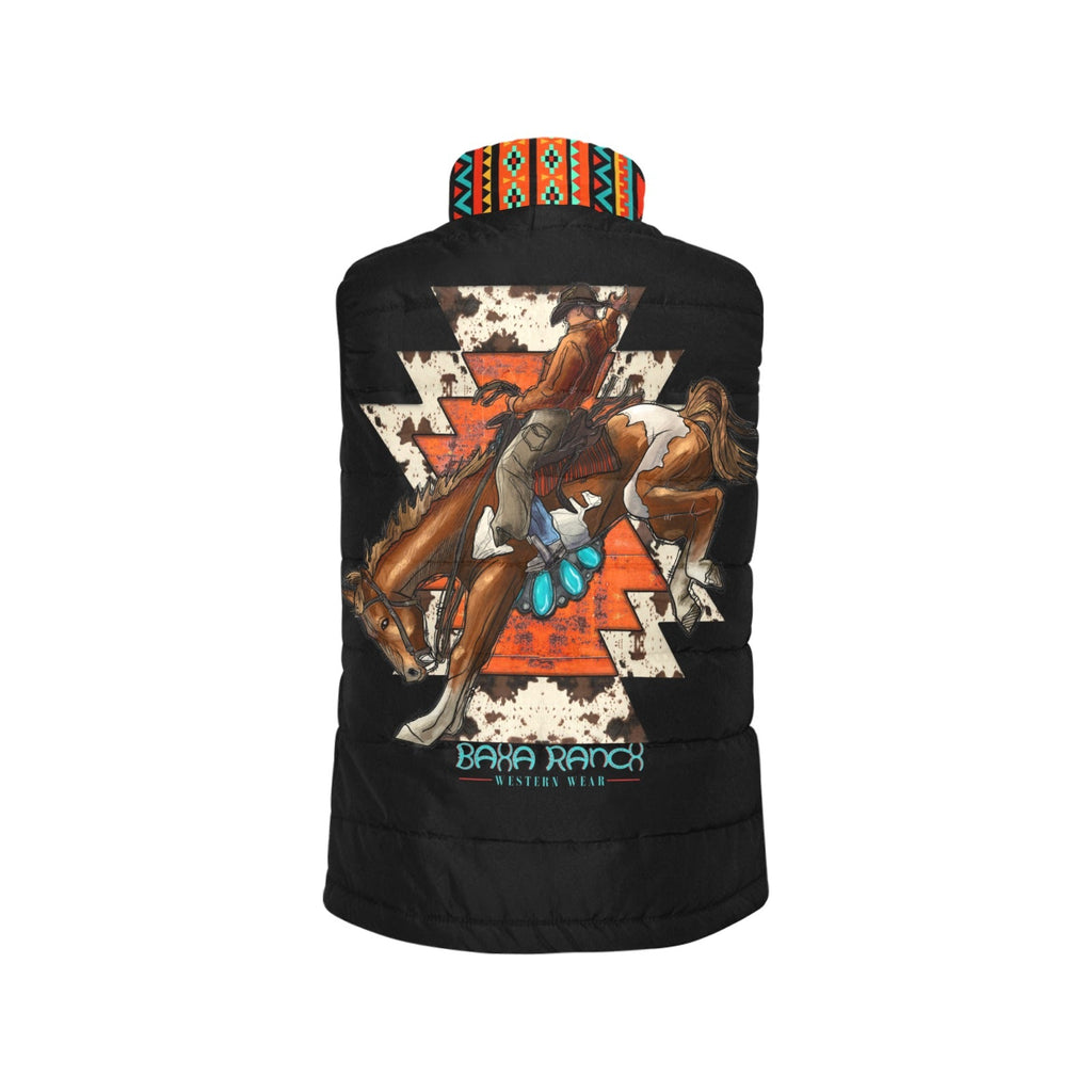 Baha Ranch Aztec Bronc Puffy Vest by Baha Ranch Western Wear - product image 5