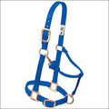 Blue Weaver Original Adjustable Chin Throat Snap Horse Halter 3/4" Suckling