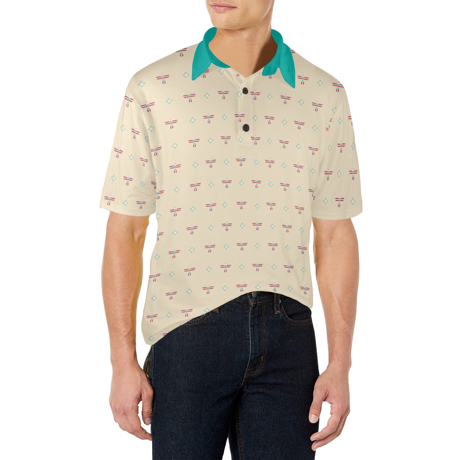 Baha Ranch Thunderbird Polo Style Shirt by Baha Ranch Western Wear - product image 2