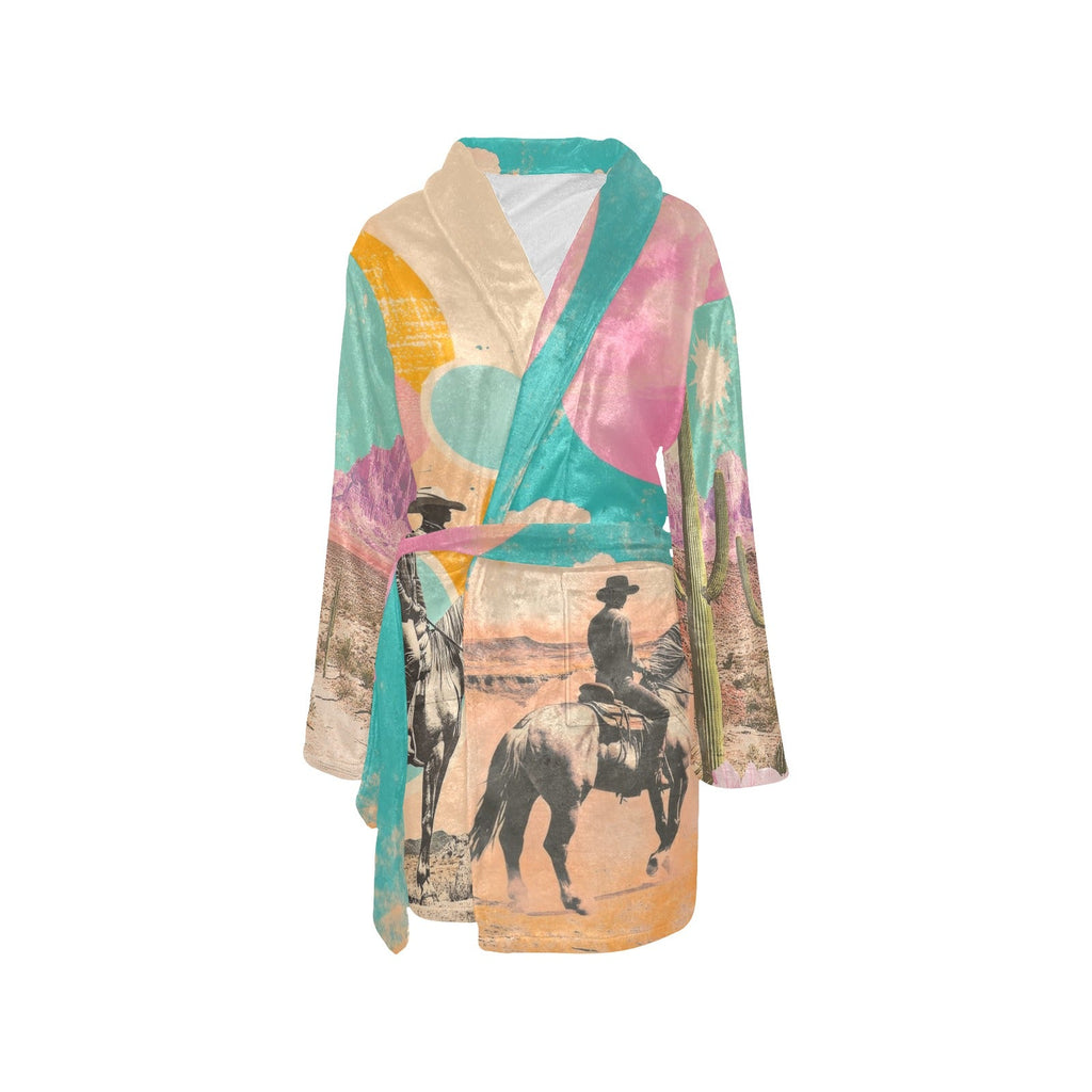 Baha Ranch Retro Pop Western Bath Robe by Baha Ranch Western Wear - product image 3