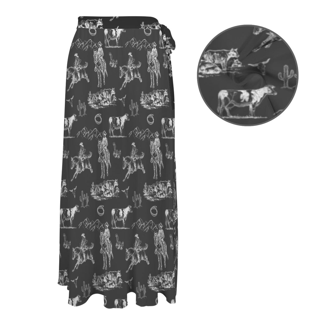 Baha Ranch Ranch Life Beach Swim Skirt Cover Up by Baha Ranch Western Wear - product image 4