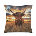 Baha Ranch Beautiful Highland Velvety Soft Pillow Cover Made in America by Baha Ranch Western Wear - product image 2