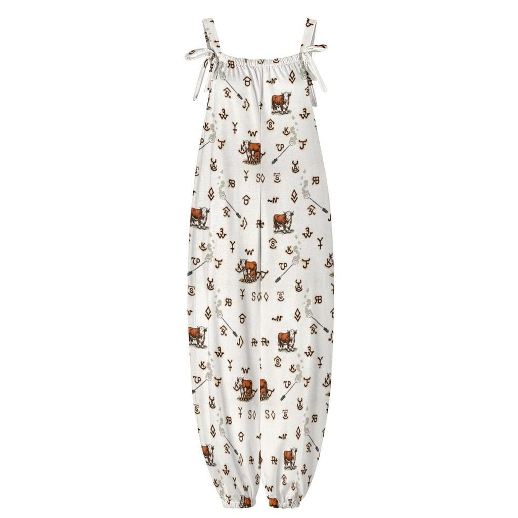 Baha Ranch Hereford Brands Overalls Jumpsuit by Baha Ranch Western Wear - product image 5