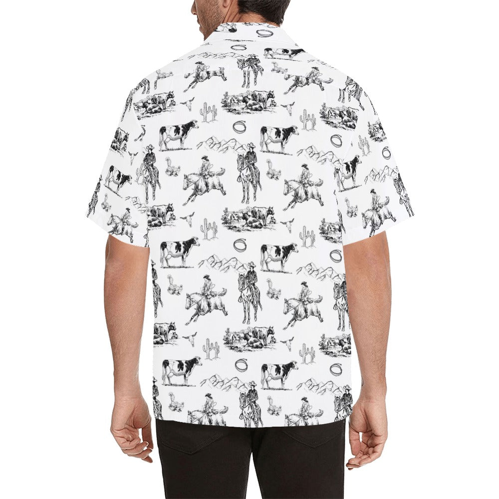 Ranch Life Men's Western Camp Shirt by Baha Ranch Western Wear - product image 3