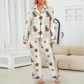 Baha Ranch Christmas Horses Satin Western Pajamas by Baha Ranch Western Wear