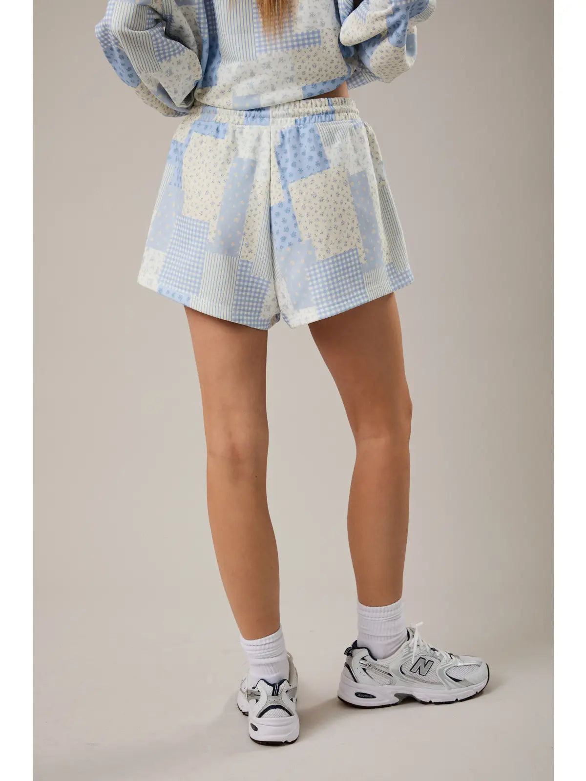 Spring Breeze Patchwork | Shorts — view 3