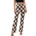 Baha Ranch Checkered Rodeo Flare Pants by Baha Ranch Western Wear - product image 4
