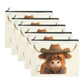 Baha Ranch Cowboy Highland Cosmetic Bag Pack of 5 Made in America by Baha Ranch Western Wear - product image 2