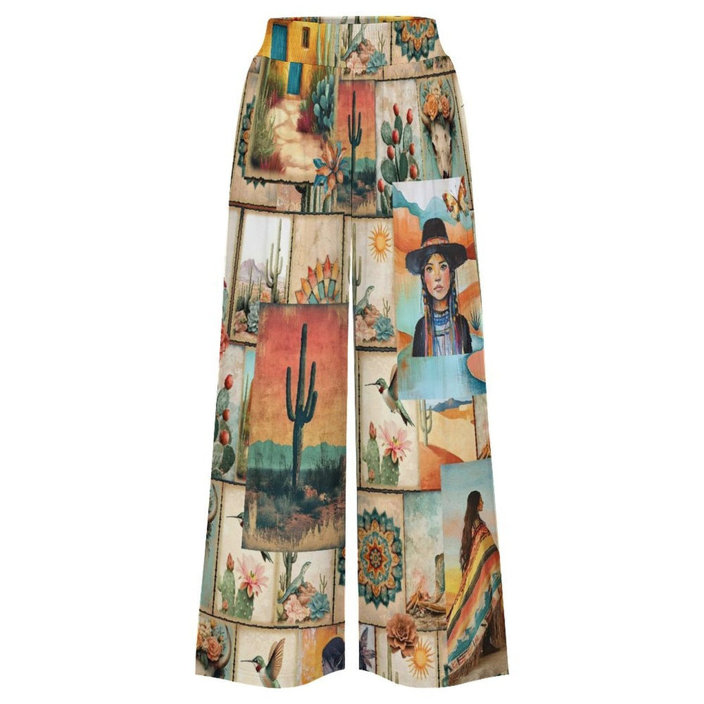 Baha Ranch Pictures of the Southwest High Waisted Wide Leg Pants by Baha Ranch Western Wear - product image 4