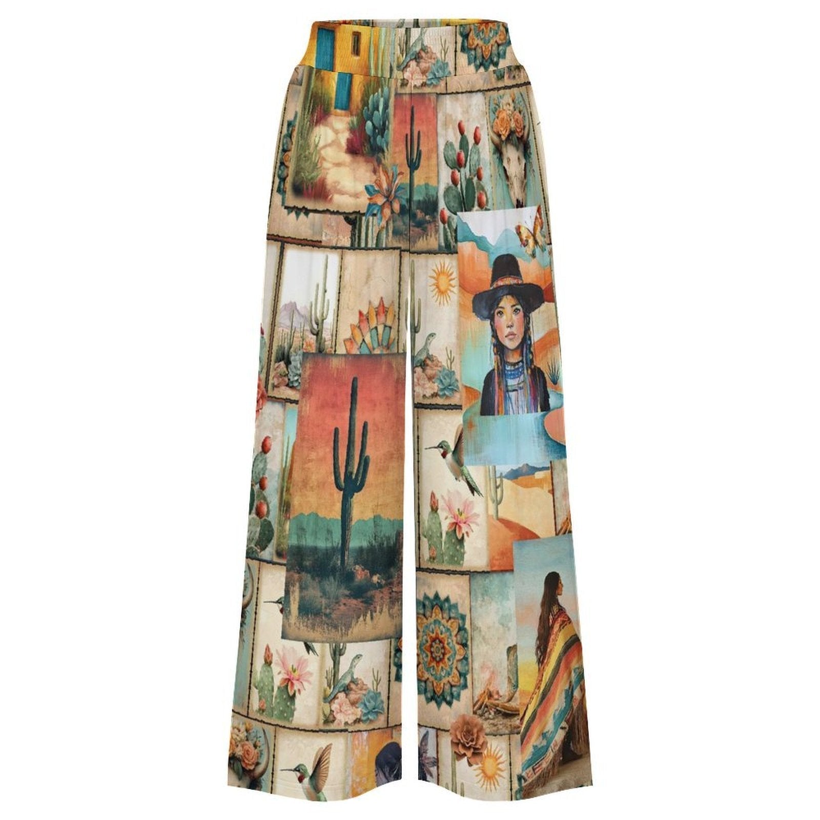 Baha Ranch Pictures of the Southwest High Waisted Wide Leg Pants by Baha Ranch Western Wear - product image 4