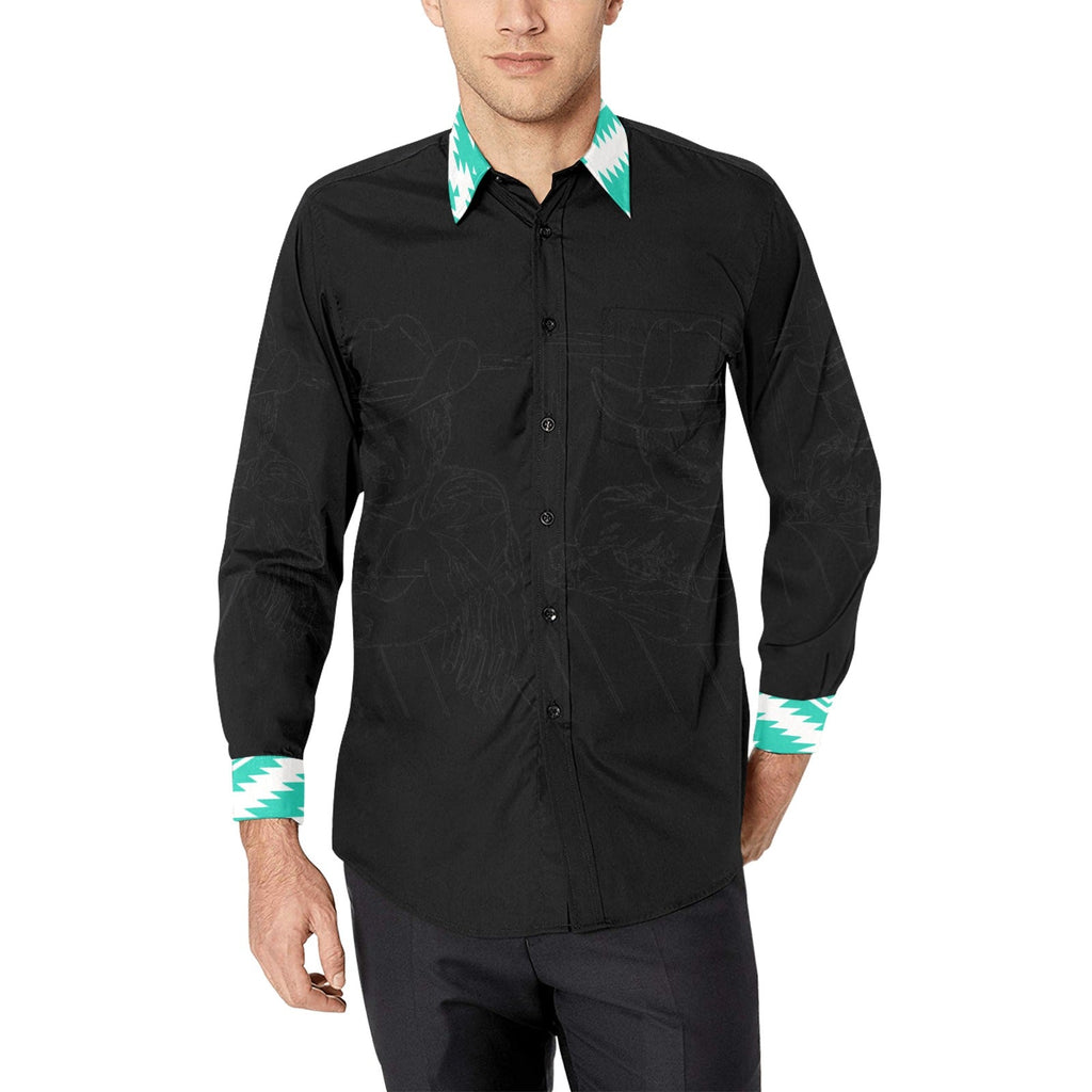 Baha Ranch Indian Headdress Unisex Western Button UP Shirt by Baha Ranch Western Wear - product image 2