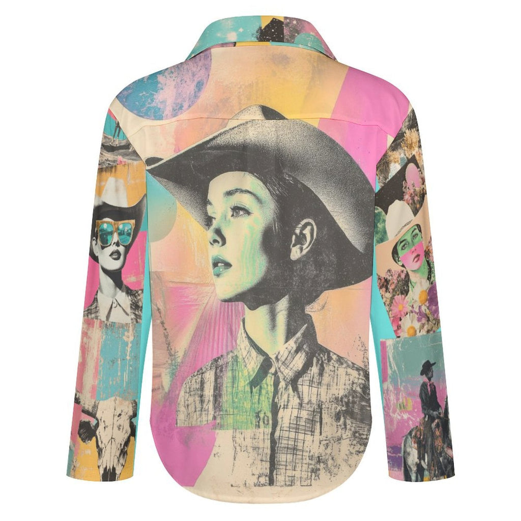 Baha Ranch Dreamgirl Retro Pop Western Vintage Button Up Shirt by Baha Ranch Western Wear - product image 2