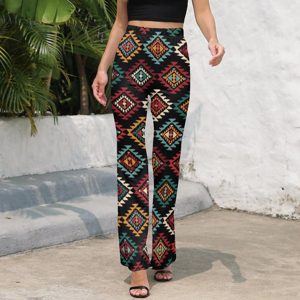 Baha Ranch Colorful Aztec Flare Pants by Baha Ranch Western Wear - product image 5