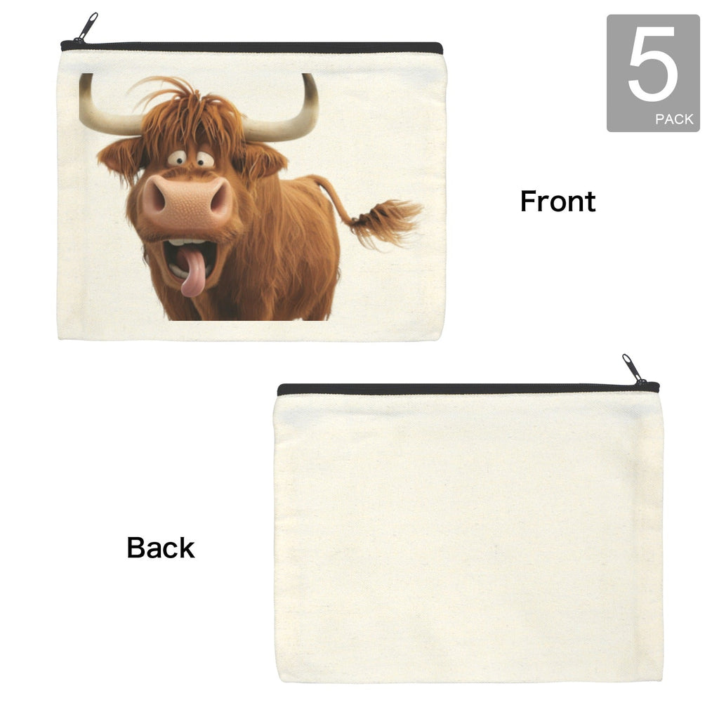 Baha Ranch Crazy Highland Pack of 5 bags Cosmetic Made in America by Baha Ranch Western Wear - product image 4