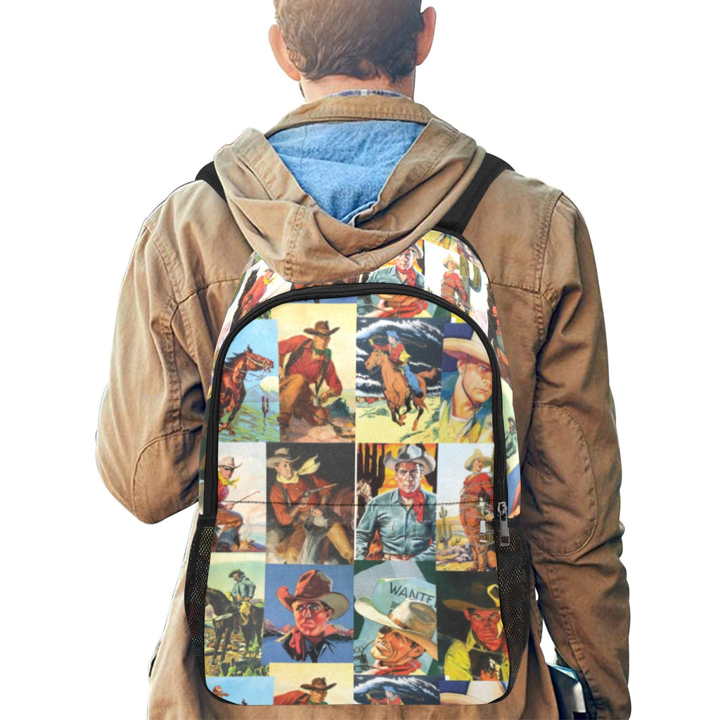 Baha Ranch Cowboy Collage Backpack by Baha Ranch Western Wear
