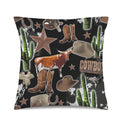 Baha Ranch Cowboy Collage Velvety Soft Throw Pillow Case Made in America by Baha Ranch Western Wear - product image 3