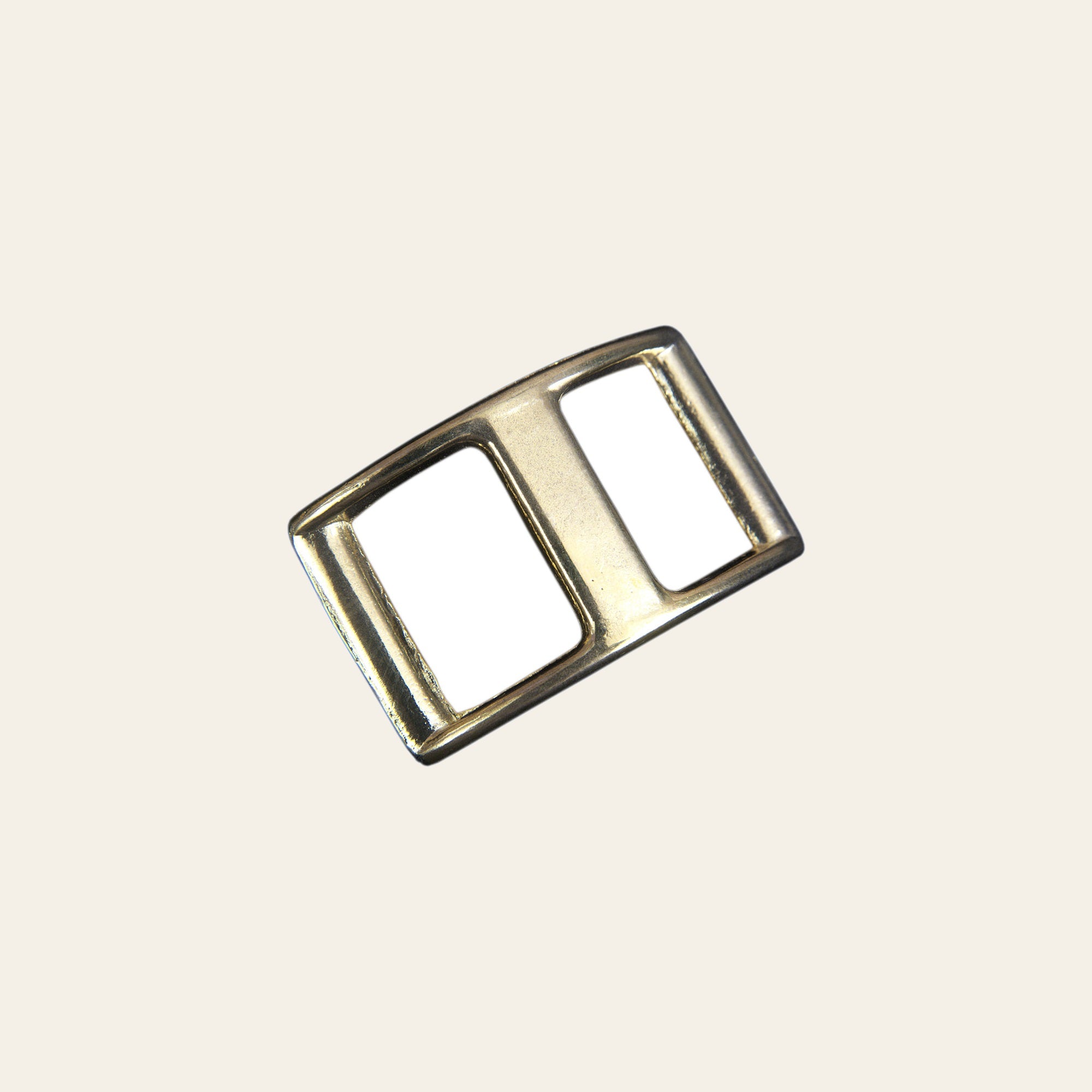 5/8 In Hilason Horse Tack Clean Laqueer On Polished Brass Conway Buckle