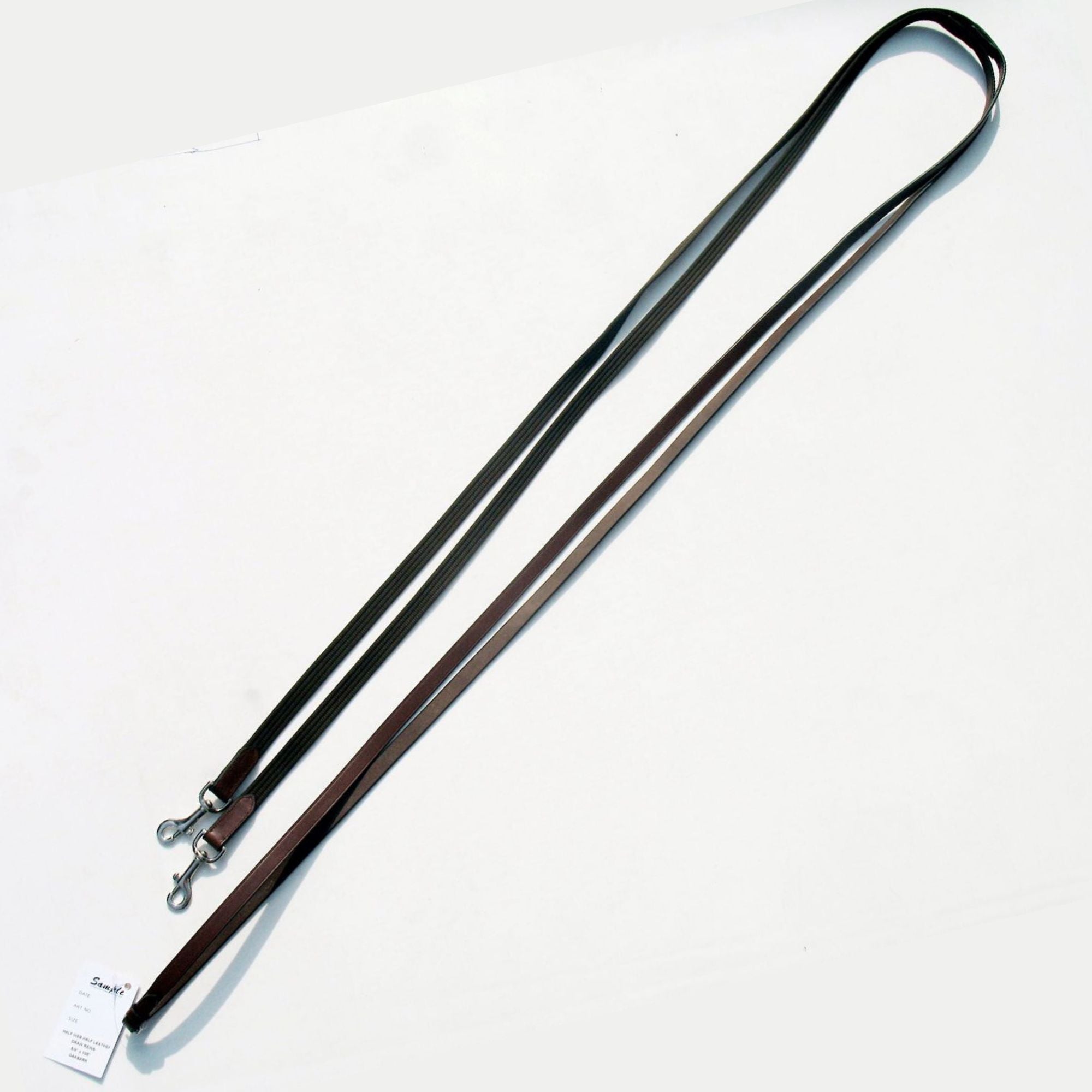 ExionPro Web & Leather Draw Reins by Bridles & Reins
