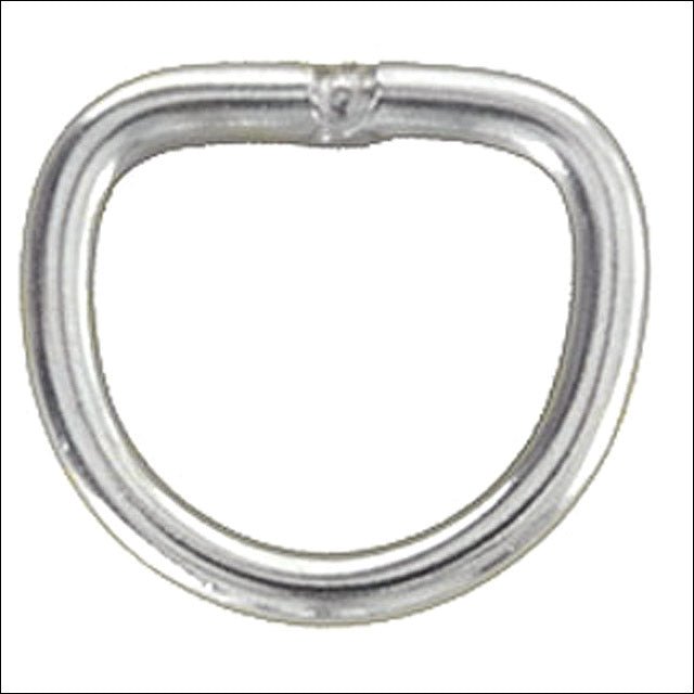 Hilason W. H. Tk. Welded Wire Nickel Plt. Dee Ring – Hilason