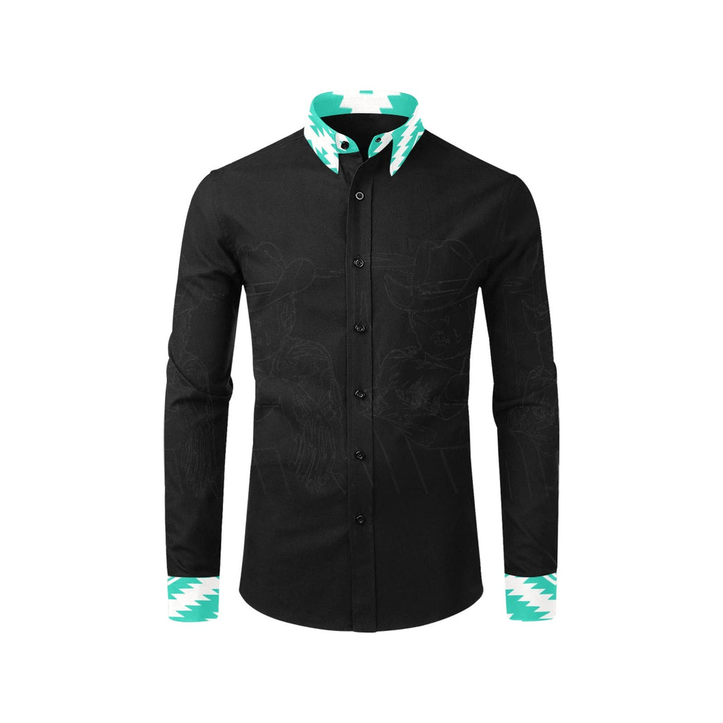 Baha Ranch Indian Headdress Unisex Western Button UP Shirt by Baha Ranch Western Wear - product image 4
