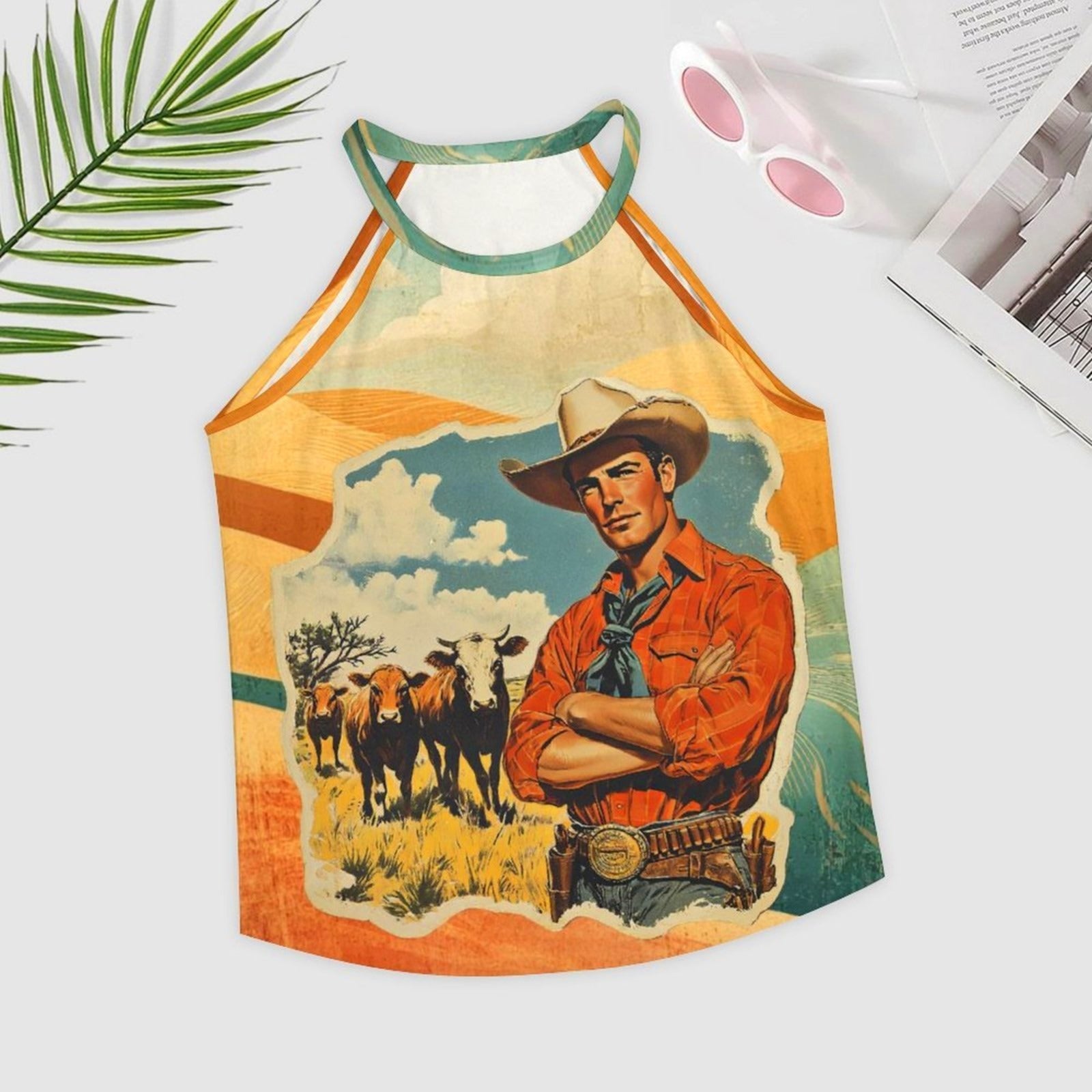Baha Ranch Cattle Rancher Tank Top by Baha Ranch Western Wear - product image 6