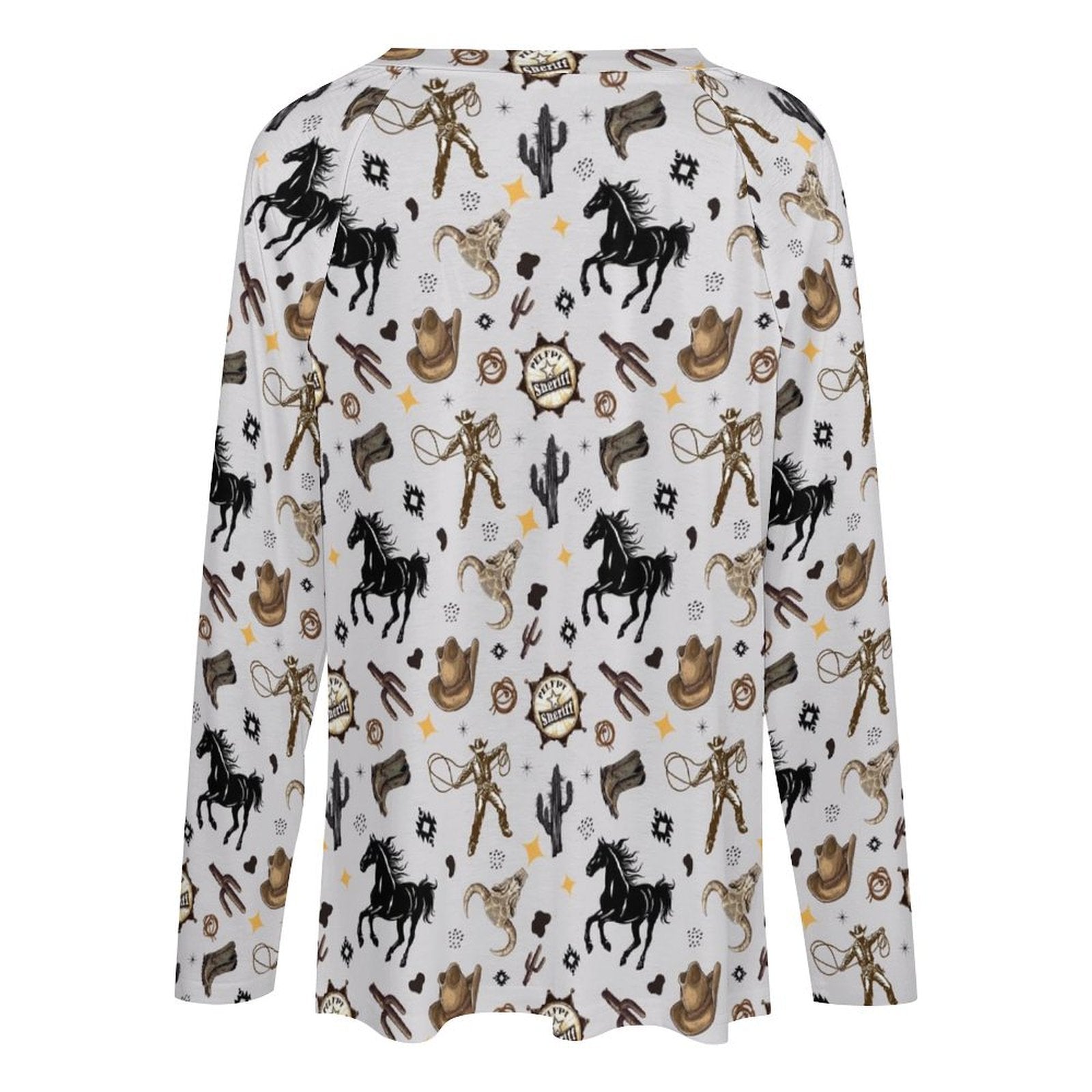 Baha Ranch Western Print Long Sleeve Top by Baha Ranch Western Wear - product image 3