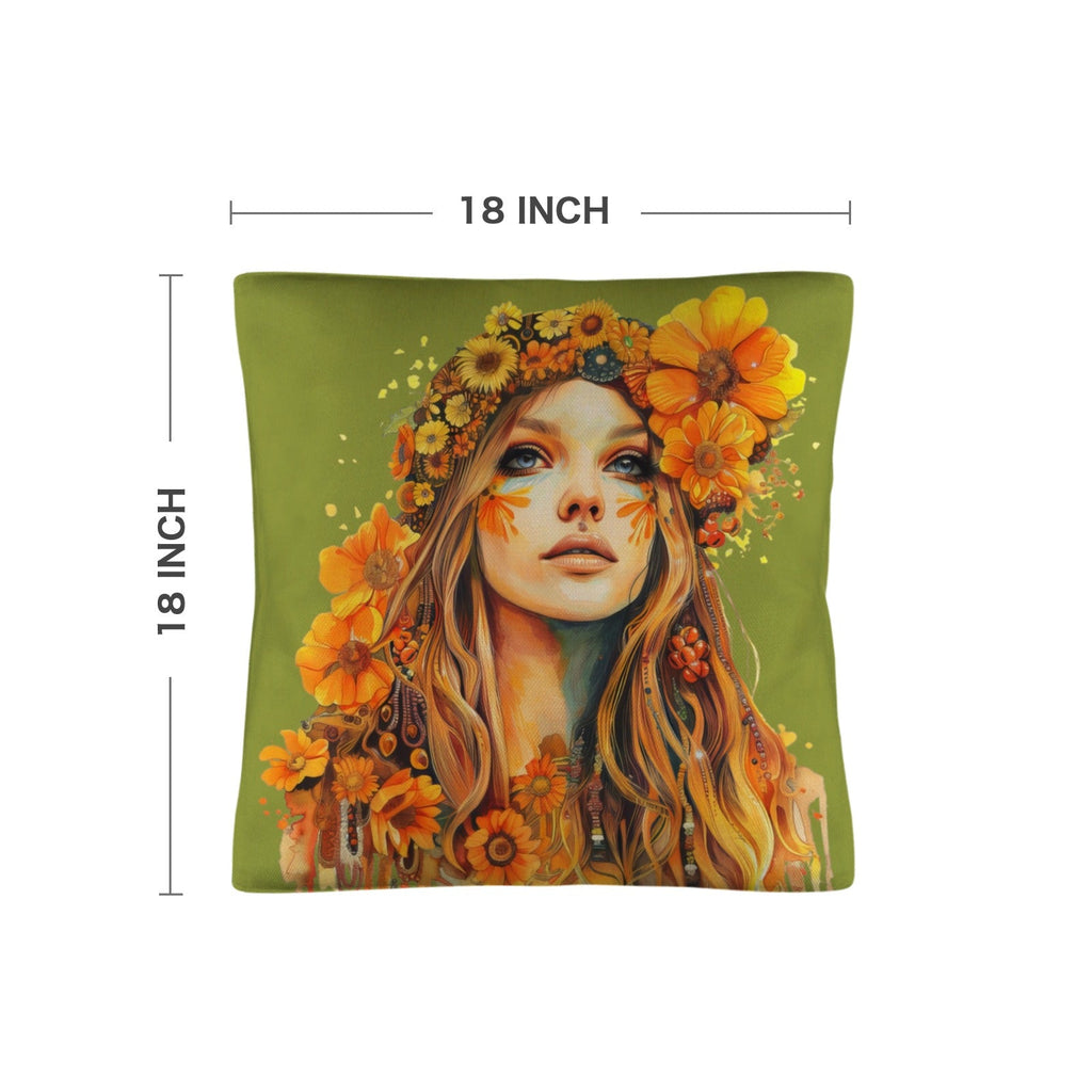 Baha Ranch Boho Girl Pillow Case Made in America by Baha Ranch Western Wear - product image 3
