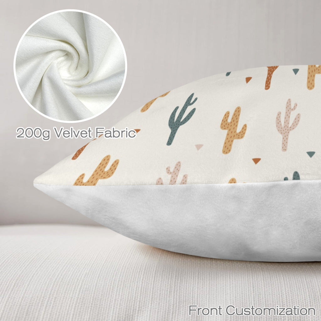 Baha Ranch Cactus Velvety Soft Throw Pillow Case Made in America by Baha Ranch Western Wear - product image 4