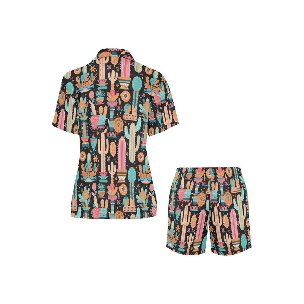 Baha Ranch Cactus Obsessed Women's Western Pajama Set by Baha Ranch Western Wear - product image 3