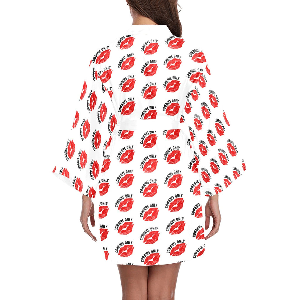 Baha Ranch Cowboys Only Women's Lounge Kimono Robe by Baha Ranch Western Wear - product image 2